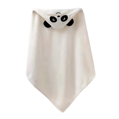 Cute Hooded Bath Towel – Soft, Absorbent & Cozy Bath Blanket