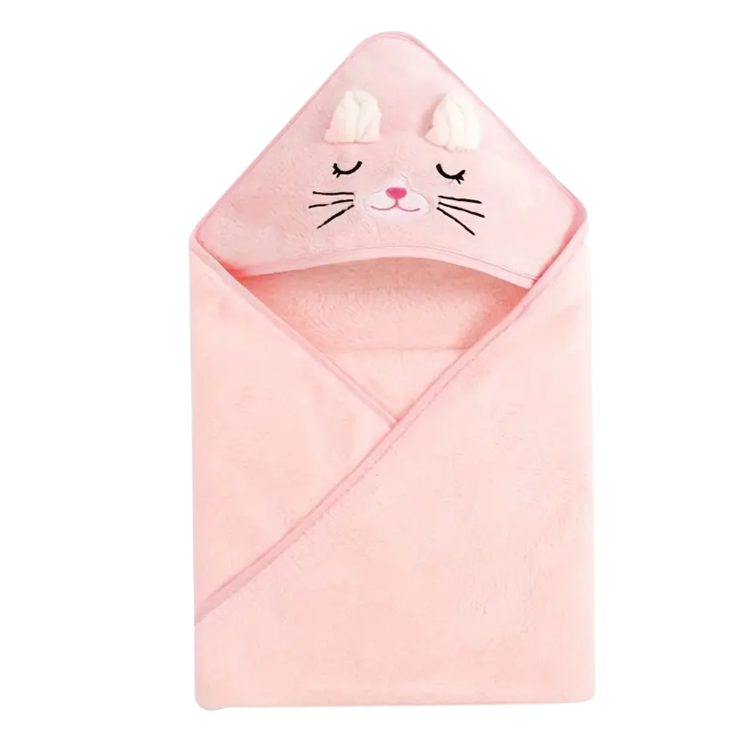 Cute Hooded Bath Towel – Soft, Absorbent & Cozy Bath Blanket