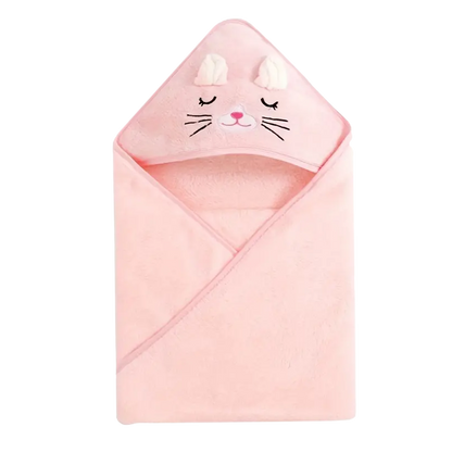 Cute Hooded Bath Towel – Soft, Absorbent & Cozy Bath Blanket
